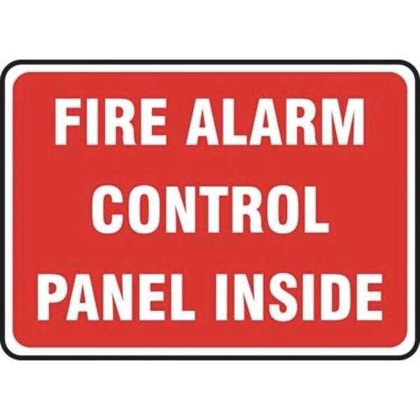 Accuform SAFETY SIGN FIRE ALARM PANEL INSIDE MEXG516XT MEXG516XT - main